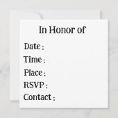 Sierlijke Mandala Kaart (Achterkant)