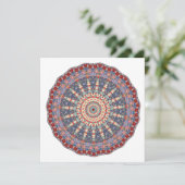 Sierlijke Mandala Kaart (Staand voorkant)