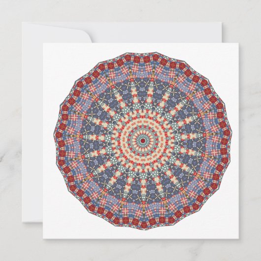 Sierlijke Mandala Kaart (Voorkant)