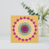 Sierlijke Mandala Kaart (Staand voorkant)