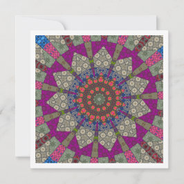 Sierlijke Mandala Kaart