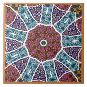 Sierlijke Mandala Keramische Tegel Tegeltje