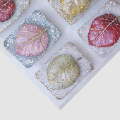 Sierlijke Mixed Media Bladpanelen ER8R Decoupage Tissuepapier (Detail)