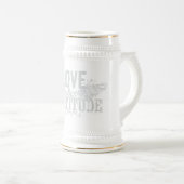 Sierlijke mok met lettering Love & Gratitude (Voorkant rechts)