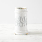 Sierlijke mok met lettering Love & Gratitude (Center)