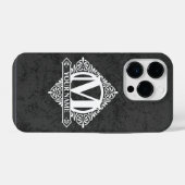 Sierlijke Monogram Ontwerp Case-Mate iPhone Hoesje iPhone 14 Plus Hoesje (Achterkant horizontaal)