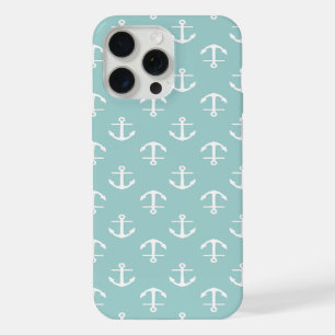 Sierlijke Munt Ankers Patroon iPhone 15 Pro Max Case