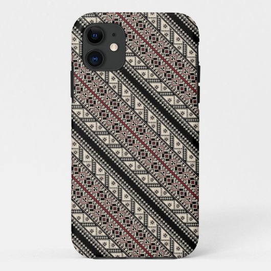 Sierlijke Oekraïense ontwerppatronen Case-Mate iPhone Case (Achterkant)