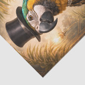 Sierlijke Papegaai Tissuepapier (Detail)