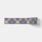 Sierlijke Plaid Grosgrain Lint (Voorkant)