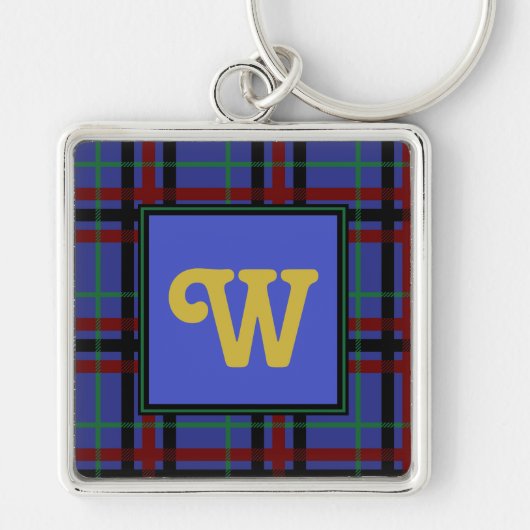 Sierlijke Plaid Sleutelhanger (Voorkant)