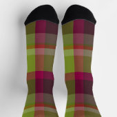 Sierlijke Plaid Sokken (Top)