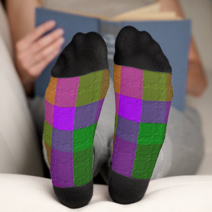 Sierlijke Plaid Sokken
