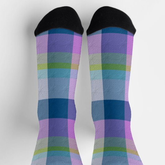 Sierlijke Plaid Sokken (Top)