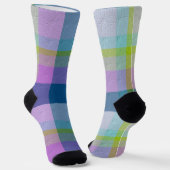 Sierlijke Plaid Sokken (Gebogen)