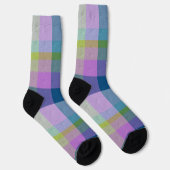 Sierlijke Plaid Sokken (Rechts)