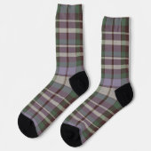 Sierlijke Plaid Sokken (Links)
