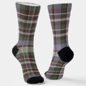 Sierlijke Plaid Sokken (Gebogen)
