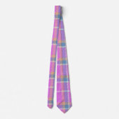 Sierlijke Plaid Stropdas (Achterkant)