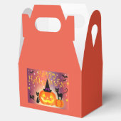Sierlijke Pompoen Doos Halloween Bedankdoosjes (Geopend)