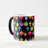 Sierlijke Retro Kerstmis Decoratieve Bal Magische Mok (Voorkant links)