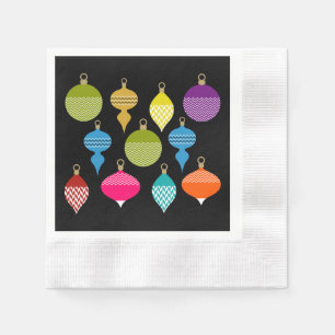 Sierlijke Retro Kerstmis Decoratieve Bal Servet