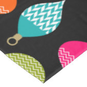 Sierlijke Retro Kerstmis Decoratieve Bal Tafelkleed (Gekanteld)