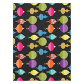 Sierlijke Retro Kerstmis Decoratieve Bal Tafelkleed (Voorkant)