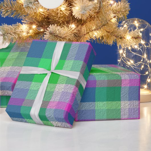 Sierlijke ruit cadeaupapier (Feestdagen)