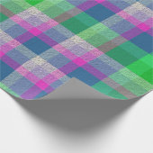 Sierlijke ruit cadeaupapier (Hoek)