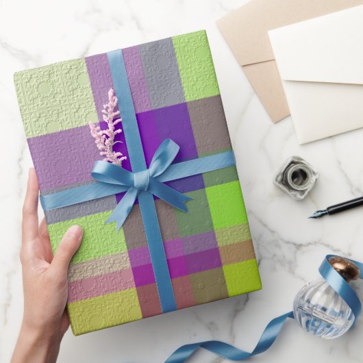 Sierlijke ruit cadeaupapier (Geschenken)