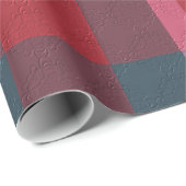 Sierlijke ruit cadeaupapier (Rol Hoek)