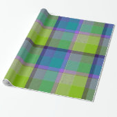 Sierlijke ruit cadeaupapier (Uitgerold)