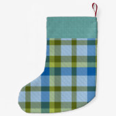 Sierlijke ruit kleine kerstsok (Achterkant)
