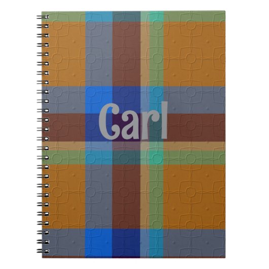 Sierlijke ruit notitieboek (Voorkant)