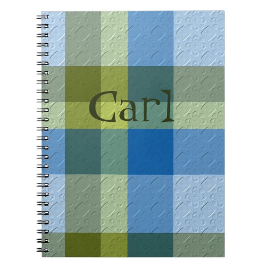 Sierlijke ruit notitieboek (Voorkant)