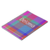 Sierlijke ruit notitieboek (Linkerzijde)