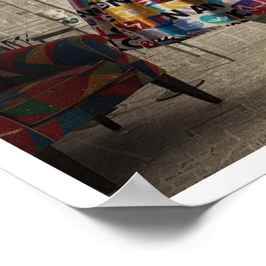 sierlijke schoonheid poster (Hoek)