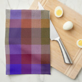 Sierlijke Schotse ruit Theedoek (Quarter Fold)
