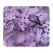 Sierlijke Sering Bloemen Snijplank (Voorkant)