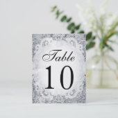 Sierlijke Sprookjes Tafelnummerkaarten Kaart (Staand voorkant)