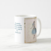 sierlijke start koffiemok (Voorkant rechts)