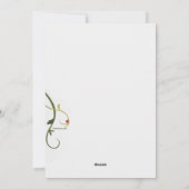 Sierlijke vier foto kerstkaart (Achterkant)