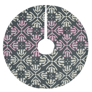Sierlijke Vintage: naadloos elegant ontwerp. Kerstboom Rok