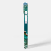 sierlijke Zeeen schildpad Case-Mate iPhone Case (Achterkant / Links)