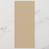 sierlijke zeester | Huwelijksmenu Menu (Achterkant)