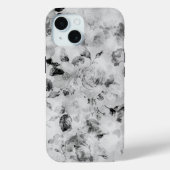 sierlijke zwart-witte rozen bloemenrozen Case-Mate iPhone case (Achterkant)