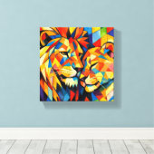 Sierlijst (Pure Liefde) Moderne Kunst Canvas Afdruk (Insitu (Houten vloer))