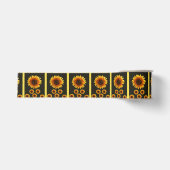 sierlint zonnebloemen grosgrain lint (Voorkant)