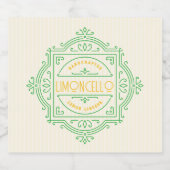Sierlogo frame Limoncello Likeurfles Etiket (Enkel label)